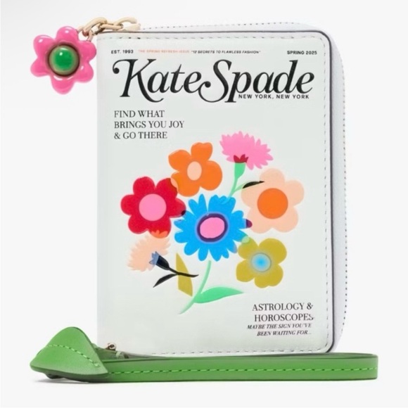 Kate Spade Fresh Picks Floral wristlet